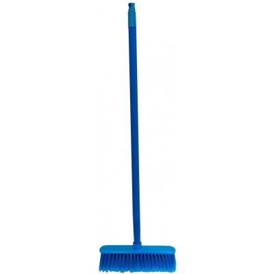 Clanax Smeták Economy s tyčí 120 cm modrý – Zboží Mobilmania