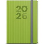 Baloušek David Vigo A5 Denní 2026 zelená – Zboží Dáma