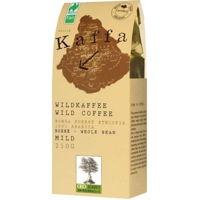 DWP eG Fairtrade Bio Kaffa mild 100% Arabica zrnková 250 g – Hledejceny.cz