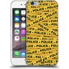 Pouzdro a kryt na mobilní telefon Apple Pouzdro HEAD CASE Apple iPhone 6 a 6S POLICEJNÍ PÁSKA