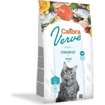 Calibra Verve Grain Free Sterilised Herring NEW 750 g