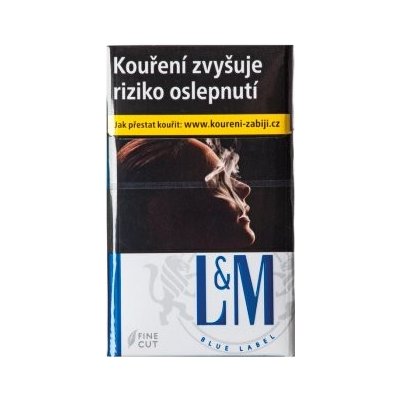 L&M Blue Label cigarety s filtrem 20 ks od 95 Kč - Heureka.cz