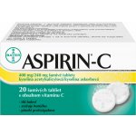 ASPIRIN C POR 400MG/240MG TBL EFF 20 – Zbozi.Blesk.cz