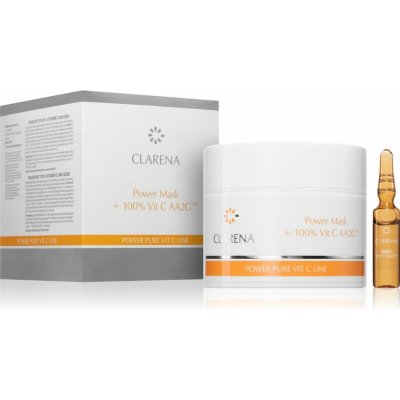 Clarena POwer Pure Vit. C Line vyživující maska s vitaminem C 103 ml – Hledejceny.cz