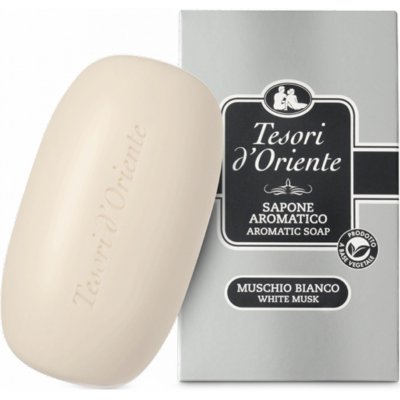 Tesori d´Oriente parfémované toaletní mýdlo Muschio Bianco 125 g – Zboží Dáma
