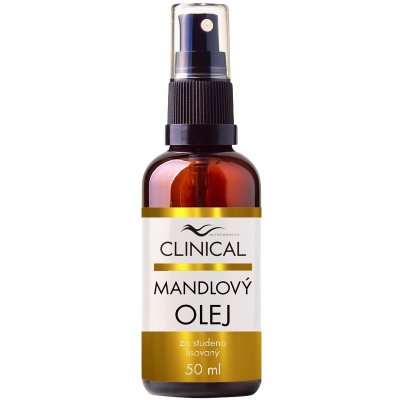 CLINICAL NUTRICOSMETICS Mandlový olej za studena lisovaný 50 ml – Sleviste.cz