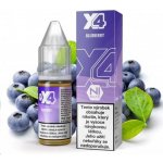 X4 Bar Juice Blueberry 10 ml 10 mg – Zboží Mobilmania