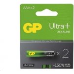 GP Ultra Plus AAA 2 ks 1013122000 – Hledejceny.cz