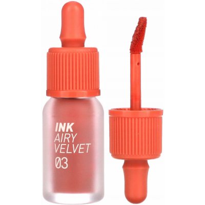 Peripera Ink Airy Velvet matný tint na rty 003 Cartoon Coral 4 g – Zboží Dáma
