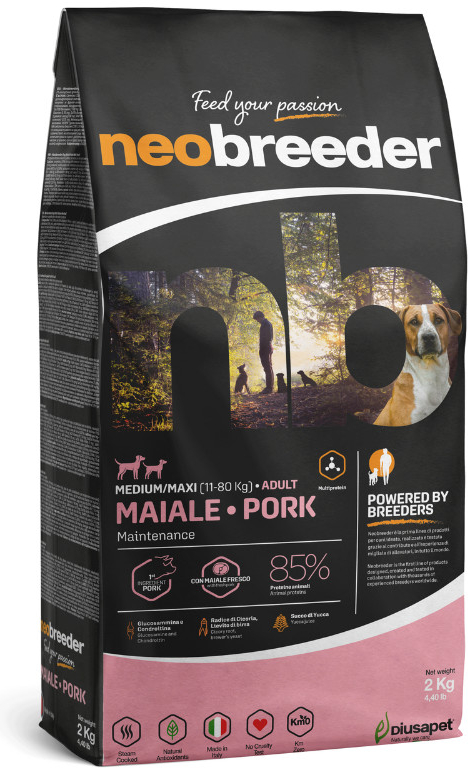 Neobreeder Dog Adult Pork Medium/Maxi 2 kg