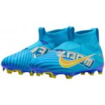 Dětské lisovky Nike Zoom Mercurial Superfly 9 Academy KM FG/MG modré DO9790-400 – Hledejceny.cz
