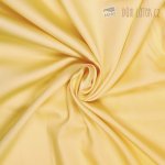 Satén bavlněný šíře 240 cm, žlutý – Zboží Dáma