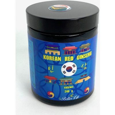 4betterlife Ženšen korejský červený extrakt nejprodávanější 240 g – Zboží Mobilmania