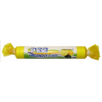 Pez hroznový cukr s vitamínem C citron, 39 g