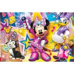 1x Minnie a Daisy – zpívání s kocourem Figarem – obdélníkový jedlý papír na dort – Hledejceny.cz