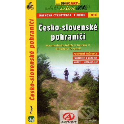 cyklomapa Česko-slovenské pohraničí 1:80 t. – Zboží Mobilmania