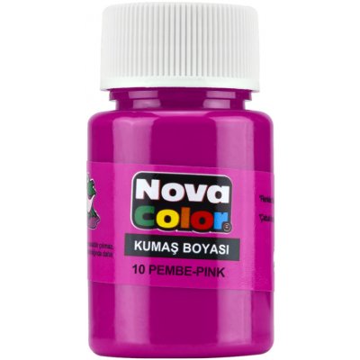 Novacolor barva na textil růžová 30 ml NC-168 (166) 473103 – Zboží Dáma