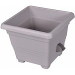 Nohelgarden květináč samozavlažovací BERGAMOT plastový 30x30x24 cm – Sleviste.cz