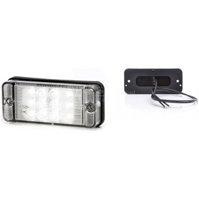 Svítilna couvací zadní LED WAS W 84D, 12-36 v, IP68 – Hledejceny.cz