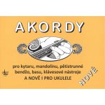 Akordy pro kytaru, mandolínu, pětistrunné bendžo, basu a klávesové nástroje – Hledejceny.cz