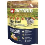 Ontario Puppy Mini Chicken & Potatoes & Herbs 0,75 kg – Hledejceny.cz