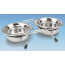 Nobby stojan + 2 misky 750 ml/16,5 cm