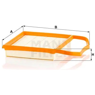 MANN FILTER Vzduchový filtr C 21 020 – Hledejceny.cz