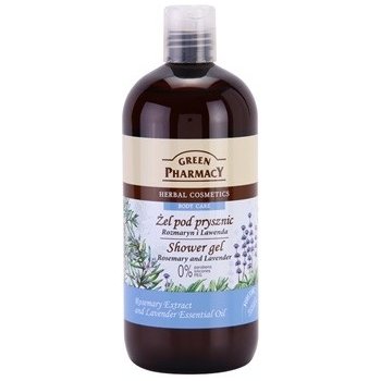 Green Pharmacy Body Care Rosemary & Lavender sprchový gel 0% Parabens Silicones PEG 500 ml