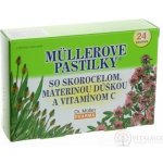 Dr. Müller Müllerovy pastilky s jitrocelem mateřídouškou a vitaminem C 24 ks – Sleviste.cz