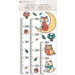 Anděl Samolepky na zeď dětský metr - lesní zvířátka, do 160 cm 10298 – Zboží Dáma