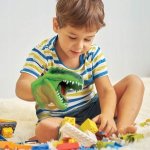 Dino Schylling Maňásek na rukusaurus zelený – Zboží Dáma