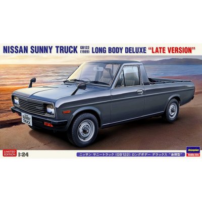 Hasegawa Nissan Sunny Truck GB122 Long Body Deluxe Late Version Limited Edition 1:24 – Zboží Mobilmania