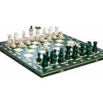 Dřevěné šachy královské zelené – Zboží Živě