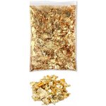 Metalické vločky do pryskyřice v sáčku Barva: Zlatá – Zboží Dáma