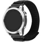 FIXED Nylon Sporty Strap na Garmin QuickFit 22mm černý FIXNST2-QF22MM-BK – Zboží Živě