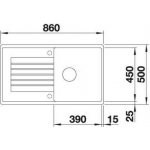 Blanco Zia 5 S antracit – Zboží Dáma