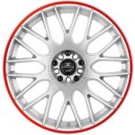 Barracuda KARIZZMA 7,5x17 4x100 ET35 Racing white trim red – Hledejceny.cz
