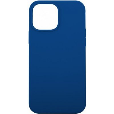 Pouzdro BACK WG Liquid Silicone MagSafe Apple iPhone 13 Mini Cobalt modré