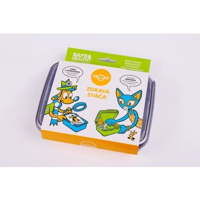 RaB box zdravá sváča nerez komplet – Zboží Dáma