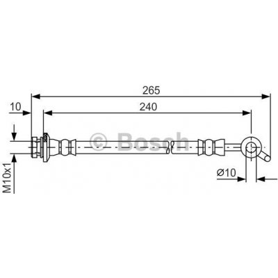 BOSCH Brzdová hadice 1 987 481 571 – Hledejceny.cz