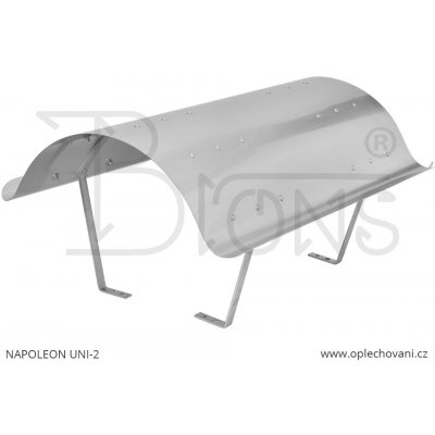 Brons stříška nerez Napoleon UNI-2 780x1000 – Zboží Dáma