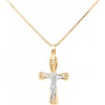Beny Jewellery Zlatý Kříž s Ježíšem Kristem 7151413 – Sleviste.cz