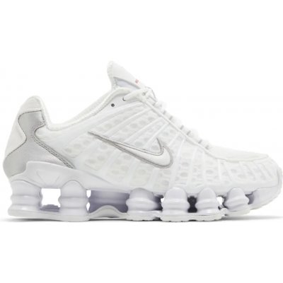 Nike Shox TL White Metallic Silver Max Orange W – Zboží Dáma