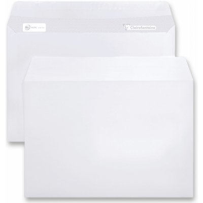 Clairefontaine - obálka - C5, samolepicí, bílá – Zboží Dáma