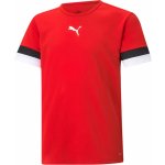 Puma Team Rise Pánské fotbalové triko Jersey Červená,Bílá,Černá