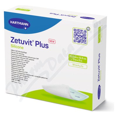 Zetuvit Plus Silicone 12,5 x 12,5 cm 10 ks – Zbozi.Blesk.cz