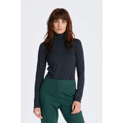 Gant rolák SLIM LS TURTLENECK modrá – Zboží Mobilmania