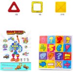Alltoys Magnetická stavebnice 30 ks – Zboží Dáma
