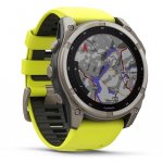 Garmin Fenix 8 51mm Sapphire Solar Titanium Bright Yellow/Graphite 010-02907-21 – Zboží Živě