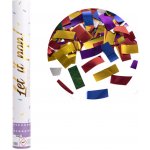 Amscan Konfety vystřelovací proužky barevné lesklé 40 cm – Zboží Dáma